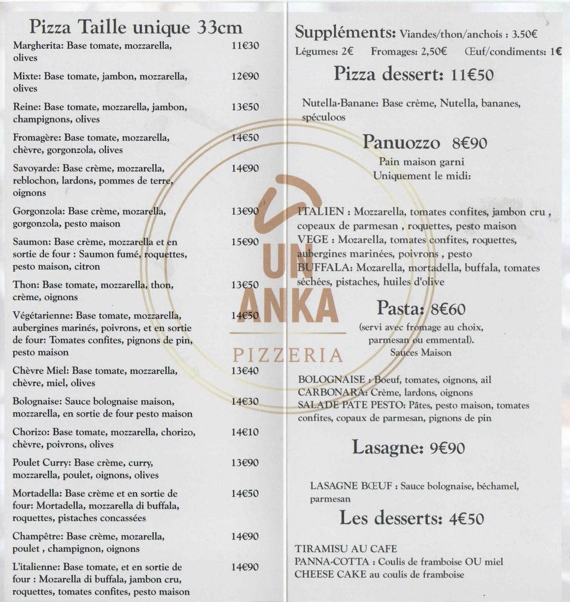 horaires pizza leucate - page 2